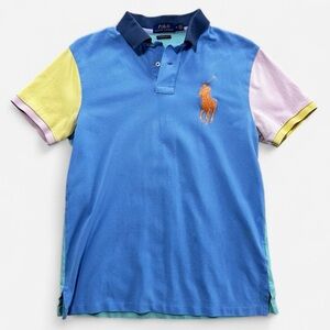 Polo by Ralph Lauren Pastel Color Block Polo Shirt